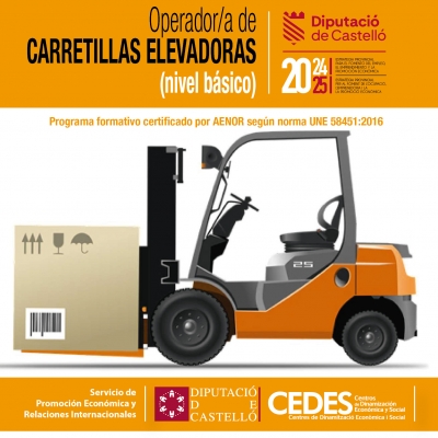 Taller - Operador de carretillas elevadoras