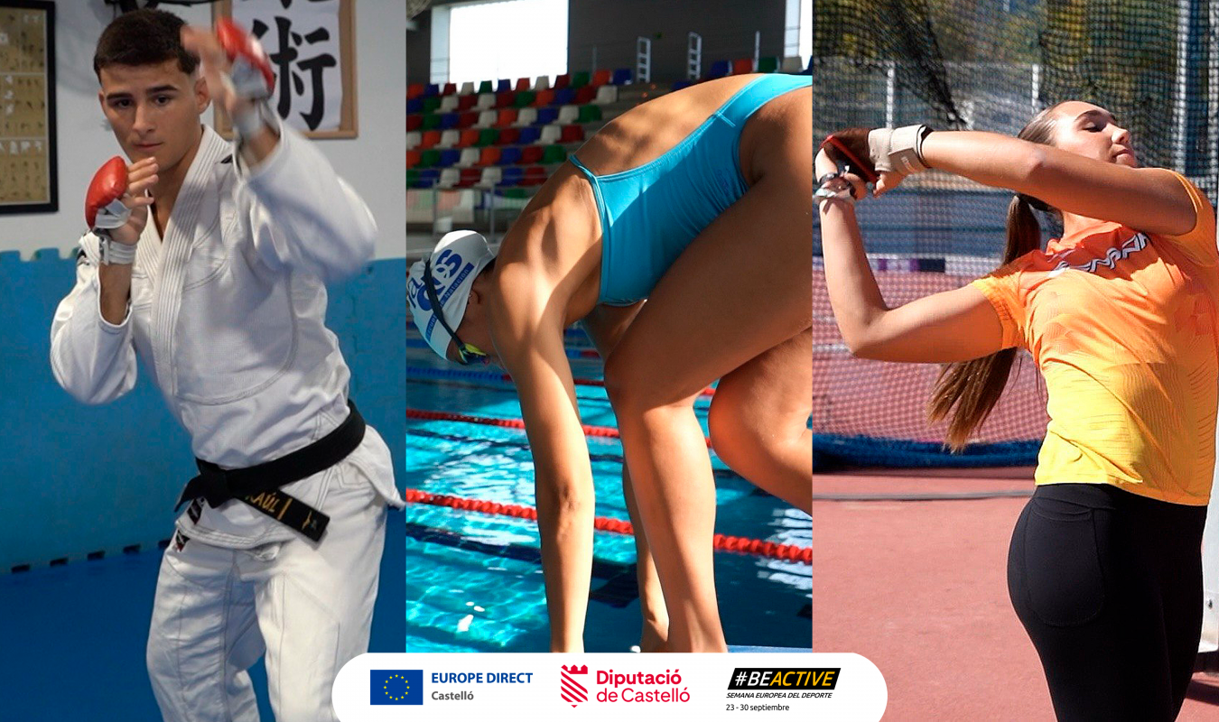 La Diputación de Castellón cierra la quinta edición de #PorUnaEuropaEnMovimiento promoviendo un estilo de vida activo y saludable entre los jóvenes