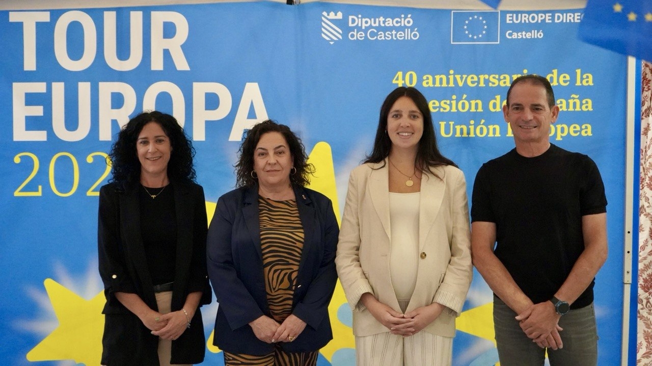 La Diputación arranca en Torreblanca el Tour Europa para celebrar 40 años de España en la UE